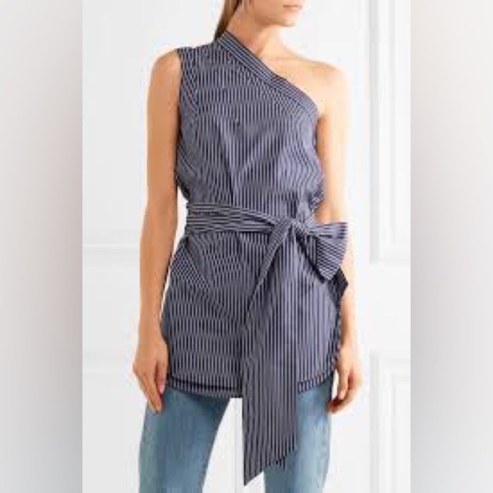 ⚓️ Stella McCartney one shoulder blouse